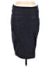 Focus 2000 Solid Blue Denim Skirt Size 6 - photo 1
