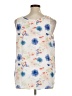 Faded Glory 100% Polyester Ivory Sleeveless Blouse Size XL - photo 2
