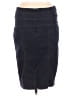 Focus 2000 Solid Blue Denim Skirt Size 6 - photo 2