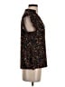 Grade & Gather 100% Polyester Brown Sleeveless Blouse Size S - photo 4