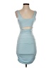 Unbranded Solid Blue Cocktail Dress Size S - photo 1