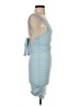 Unbranded Solid Blue Cocktail Dress Size S - photo 4