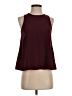 Stradivarius Burgundy Sleeveless Blouse Size S - photo 1