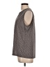Anne Klein Gray Sleeveless Blouse Size L - photo 5