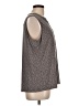 Anne Klein Gray Sleeveless Blouse Size L - photo 4