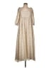 Storia 100% Polyester Tan Casual Dress Size L - photo 1