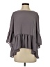 Vero Moda 100% Polyester Gray 3/4 Sleeve Blouse Size S - photo 1