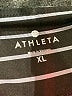 Athleta Stripes Black Leggings Size XL - photo 4