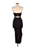 Collusion Solid Black Cocktail Dress Size 6 - photo 2