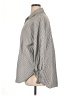 Unbranded Stripes Gray 3/4 Sleeve Blouse Size XL - photo 5