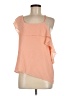 WAYF 100% Polyester Orange Sleeveless Blouse Size M - photo 1