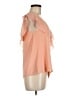 WAYF 100% Polyester Orange Sleeveless Blouse Size M - photo 4