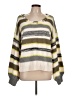 Lou & Grey Stripes Gray Pullover Sweater Size L - photo 1