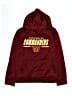 NFL 100% Polyester Burgundy Pullover Hoodie Size 12 - photo 1