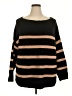 Torrid Stripes Brown Pullover Sweater Size 2X Plus (2) - photo 1