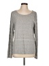 Talbots Gray Long Sleeve Top Size L - photo 1