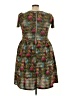 Lularoe Paisley Green Cocktail Dress Size XXL - photo 2