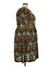 Lularoe Paisley Green Cocktail Dress Size XXL - photo 4