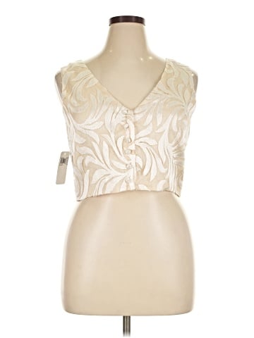 Donna Morgan Sleeveless Blouse (view 1)