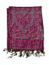 Unbranded Paisley Burgundy Scarf One size - photo 2