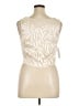 Donna Morgan Ivory Sleeveless Blouse Size 14 - photo 2
