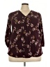 Beacon Burgundy 3/4 Sleeve T-Shirt Size 2X - photo 1