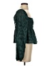Altar'd State 100% Polyester Green 3/4 Sleeve Blouse Size S - photo 4