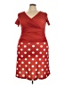 Misslook Polka Dots Red Cocktail Dress Size 2X - photo 1