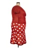 Misslook Polka Dots Red Cocktail Dress Size 2X - photo 4