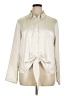 Express 100% Polyester Ivory Long Sleeve Blouse Size XL - photo 1