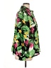 Joan Leslie Tropical Green Long Sleeve Blouse Size 16 - photo 4