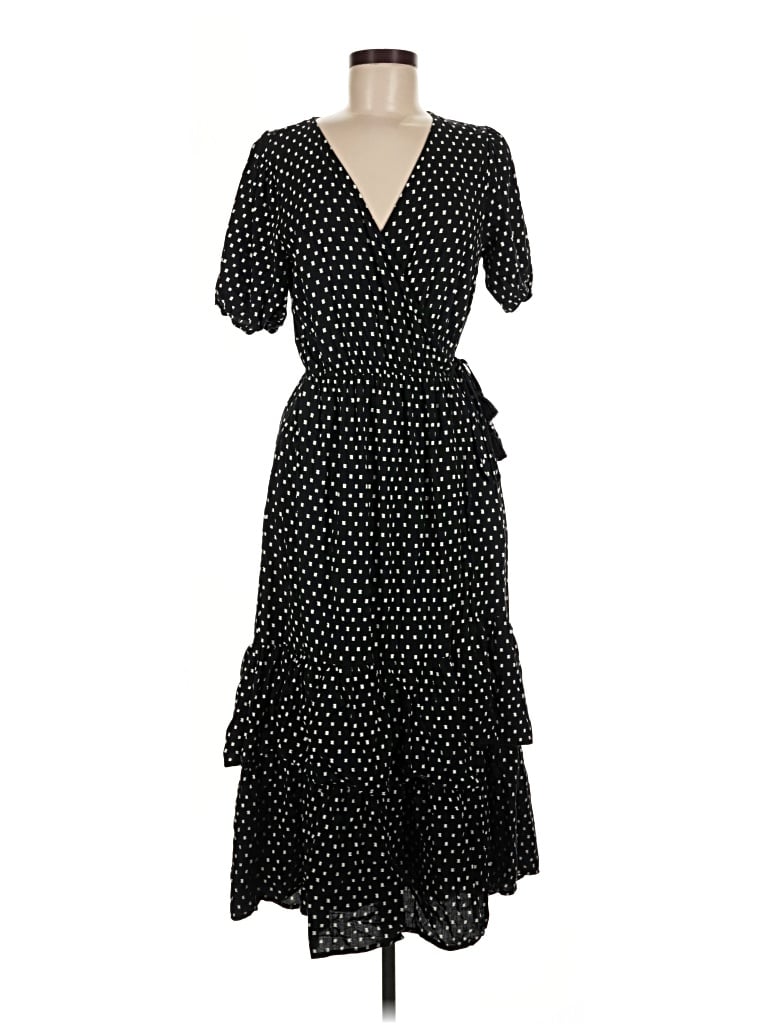 Pre-owned Knox Rose Casual Dress In Black