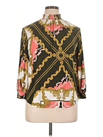 7th Avenue Design Studio New York & Company 3/4 Sleeve Blouse (view 1)