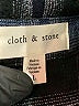 Cloth & Stone Plaid Black Long Sleeve Button-Down Shirt Size L - photo 7