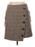 Madewell Plaid Gray Wool Skirt Size 2 - photo 1