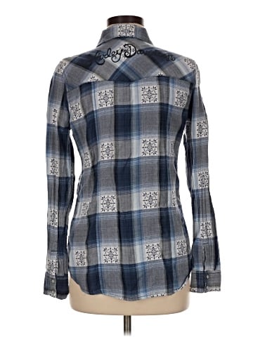 Harley Davidson Long Sleeve Button-Down Shirt (view 2)