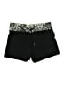 Lululemon Athletica Animal Print Black Athletic Shorts Size 8 - photo 1