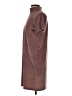 Madewell Solid Brown Casual Dress Size S - photo 5