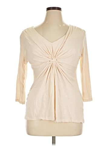 Daisy Fuentes 3/4 Sleeve Top (view 1)