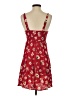 SO 100% Rayon Floral Red Casual Dress Size XS - photo 2