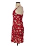 SO 100% Rayon Floral Red Casual Dress Size XS - photo 5