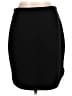 Max Studio Solid Black Casual Skirt Size 32 waist (estimated) - photo 2