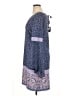 MSK Paisley Blue Casual Dress Size XL - photo 5