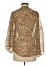 Free Press 100% Polyester Gold Kimono One size - photo 2