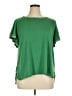 Max Studio Green Short Sleeve Top Size 1X - photo 1