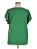 Max Studio Green Short Sleeve Top Size 1X - photo 2