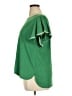 Max Studio Green Short Sleeve Top Size 1X - photo 5