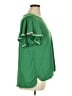 Max Studio Green Short Sleeve Top Size 1X - photo 4