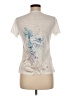 Assorted Brands Ivory Short Sleeve Top Size M - photo 2