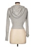 Pink Rose Gray Long Sleeve Top Size L - photo 2